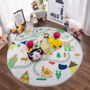 Winthome Baby Kids Play Mat Foldable Soft and Washable Toys Storage White