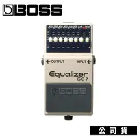 在飛比找PChome24h購物優惠-效果器 BOSS GE-7 GE7 EQualizer 等化