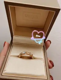 在飛比找Yahoo!奇摩拍賣優惠-【SUNNY 精品】 寶格麗 蛇形帶鑽戒指 SERPENTI