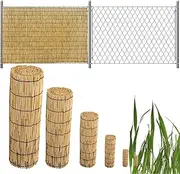Bamboo Fence,Bamboo Privacy Fencing,Reed Screen,Privacy Fence Screen,Decorative Fences,for Garden Indoor Balcony roll up Shade,Easy Assembly (Size : W130xH700CM(4.3x23ft))