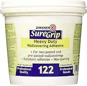 qt Zinsser 69384 Clear SureGrip Heavy Duty Strippable Wallcovering Adhesive