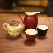 Vintage teapot set China Tea set you can add Basket OF Xiao Qing Gan tea sweetne