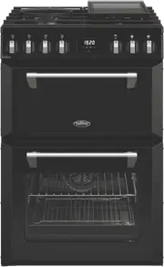 Belling 60cm Mini Richmond Dual Fuel Upright Cooker Black