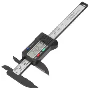 100 Mm Plastic Electronic Digital Caliper With Large LCD Screen Without Battery