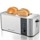 ECT3401 Long Slot 4 Slice Toaster, 1.5” Slot Width, 6 Toast Shade Settings, R...