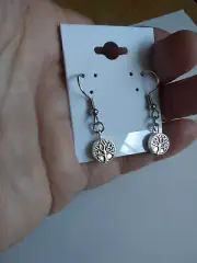 Tree of Life Earrings 925 Sterling silver Celtic Handmade Handcrafted USA