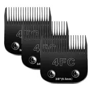 4F Blades Dog Grooming Blades Compatible with Andis/Oster A5/Wahl KM-10 Serie...