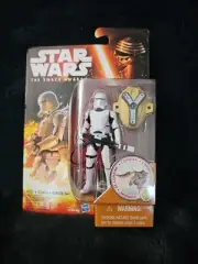 Star Wars The Force Awakens First Order Flametrooper 3.75" Action Figure NIB