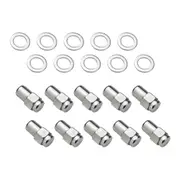 Wheel Lug Nut Chrome 002 Streetpro Mag 1.56 M12 x 1.5 .700 shank Set of 10