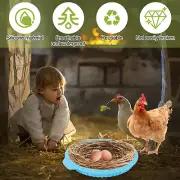 4Pcs Chicken Nesting Box Pads Washable Chicken Coop Mat Reusable Silicone FahmU