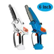 18V/21V Battery 6inch Electric Chainsaw Cordless Pruning Saw (Without Battery)