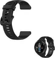 Trap Compatible with Garmin Forerunner 45,Garmin forerunner 45 strap,Sport Silicone Wristband Arm Band Replacement Bracelet,Soft Silicone Replacement Watchband for Forerunner 45/45s Smartwatch, One