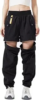[Anyanmoutn] Women's Hiking Cargo Pants, Waterproof Convertible Quick Dry Outdoor Zip Off Outdoor Casual Travel Pants