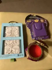 kate spade new york Hard Case for Samsung Galaxy Note9 Dreamy Floral white Gems