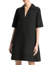 Vince Short Sleeve A Line Short Dress