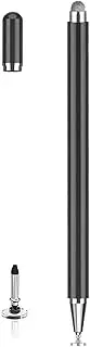 Stylus Pen for Samsung Galaxy Tab A9 +, A9, A8+, A8, A7, High Sensitive Touch Pen for iPad Pro, Apple, iPhone, Microsoft, Surface, AMZ Fire HD All Touch Screen Devices (Black)