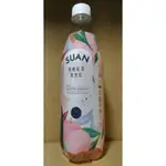 味丹 SUAN 蜜桃紅茶氣泡飲 540ML