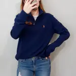 （現貨L) POLO RALPH LAUREN 男大童 刺繡小馬 高領拉鍊式 長袖拉鍊領 長袖 LOGO T 高領衛衣