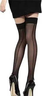 [Generic] Thigh High Boot Tops Socks Black Sexy Over Knee Thigh Socks Fishnet Thigh