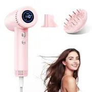 Hair Dryers for Women - 9 Temps Set Ionic Blow Dryer -160,000 RPM High Speed ...