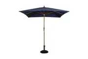 Bolero Square Outdoor Umbrella 2.5m Navy Blue - Outdoor Umbrellas (GH991) - GH991