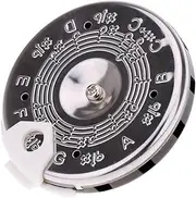 Pitch Pipe Tuner A Precise 13 Note Chromatic C-C Scale From The Master “That's My Tune” Offers You Durable Chrome Plated Pipes With A Sliding Note Selector Giving You A Key To Be a Better Vocalist