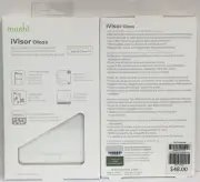 Moshi iVisor Glass Screen Protector for Samsung Galaxy Note 4 - Clear White
