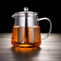在飛比找蝦皮購物優惠-【奇品軒】 玻璃泡茶壺 煮茶壺 過濾茶壺 沖泡壺 玻璃茶壺耐