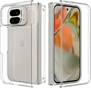 [Electro-weideworld] Case for Google Pixel 9 Pro Fold, Shockproof Hard PC Clear Phone Case Cover for Google Pixel 9 Pro Fold