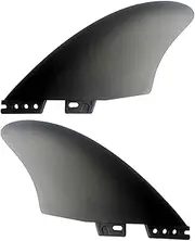 Surfboard Tail Rudder Set of 2 | Flexible Paddleboard Surfing Fins Longboard Fins - Wear-Resistant Stand up Paddle Board Fin Paddleboard Replacement Fins