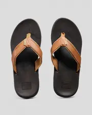 [Skylark] Skylark Men's Overboard Flip Flops Slippers in Brown/Tan Size 8 8 Brown/Tan