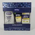 NIVEA FOR MEN Platinum 3-in-1 Body Wash OCEAN BURST - Face Scrub - Balm