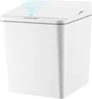 6L -Free Trash Cans Induction Trash Bin Infrared Motion Sensor Automatic Garbage Can with Lid for Car Kitchen Bathroom Office Bedroom USB Powered