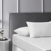 Accessorize Washed Cotton Fitted Sheet and Pillowcase Set Only