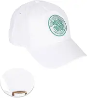 Desert Cactus Celtic FC Baseball Hat Scottish Bhoys Celts Football Soccer Brimmed Embroidered Hats Cap Adjustable Cloth Strap Adult (Style B1) White, White, One Size