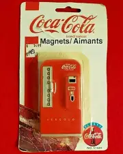1995 Coca-Cola Vending Machine Magnet #51446 - NIP Coke Collectible Magnet