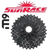 Sunrace Cassette 9 Speed 11 - 32T Black suits Shimano short cage derailleur