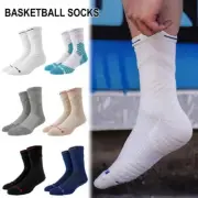 Basketball Socks Men Towel Bottom Non-Slips Sports Professional Quick Dry Hot C4