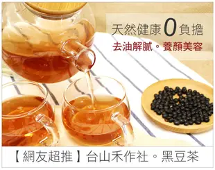 【國際風味品質獎】 《耘初茶食》台灣黑豆低溫慢焙茶 黑豆茶 黑豆水 茶包 (7.3折)