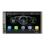 Car Stereo Radio Double DIN 7in Touch Screen MP5 Player For Carplay Android Auto