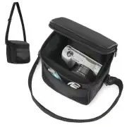 Camera Protective Bag Shoulder Pouch Zipper Case for Mirrorless Camera Black
