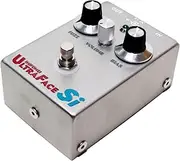 Hand-made Fuzz Pedal, classic fuzz distortion Guitar Pedal Legendary fuzz, True Bypass, DC 9V, Pedal for Electric Guitar Silver Gray