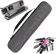Hair Tool Organizer - Waterproof Flat Iron Bag,Portable Travel Supplies, Multifunctional Haircare Accessories for Men, Women, Gray, Refer to description, Unisex