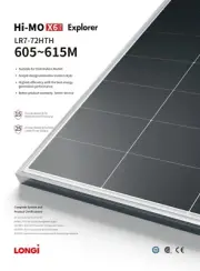 LONGI HI-MO X6 Max Explorer 615Watt 144 Cell Solar Panel - LR7-72HTH-615M