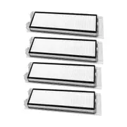 iDeer life 4 Pack Filter Compatible with Roborock P10 PRO/P10S/Qrevo PRO/Qrevo MaxV Robot Vacuum Cleaner