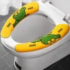 Filling Closestool Mat Toilet Seat Cover Toilet Stickers Bathroom Mat