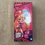 Cave Club By Mattel Emberly Doll 9" Pink Hair Poseable Prehistoric Fashion Doll
