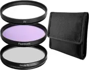 58MM Professional Multi-Coated Digital Filter Kit (UV, CPL, FLD)