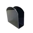 2pcs Acrylic Napkin Holder Black Standing Napkin Dispenser Table