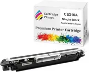 Cartridge Planet Black Compatible Toner Cartridge for HP 126A CE310A (1,200 Pages) for HP Color Laserjet CP1025 CP1025nw 100 Color M175a M175nw 200 Color M275nw
